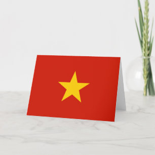 Tarjeta De Agradecimiento Bandera de Vietnam