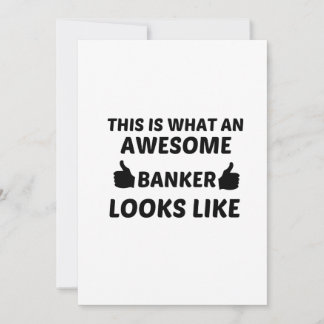 TARJETA DE AGRADECIMIENTO BANKER AWESOME