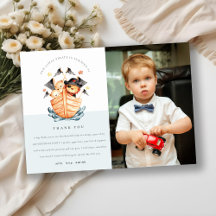 Barco Pirata Náutico León Cachorro Niños Cumpleaño