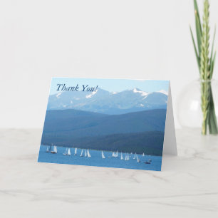 Tarjeta De Agradecimiento Barcos - ¡Gracias!