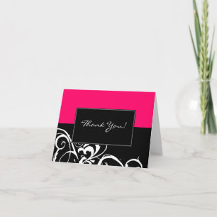 Tarjeta de agradecimiento   Barrido elegante