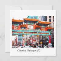 Barrio Chino en Washington, DC.
