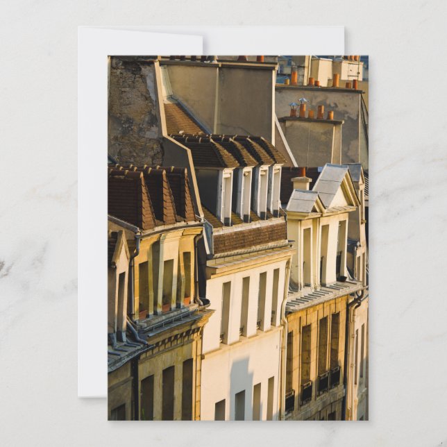 Tarjeta De Agradecimiento Barrio latino| París, Francia (Anverso)