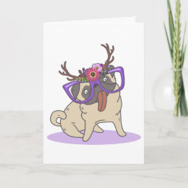 Tarjeta De Agradecimiento Barro amasado floral del Hippie de Boho del