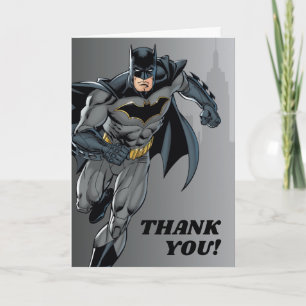 Tarjeta De Agradecimiento Batman Chalkboard Happy Birthday Gracias