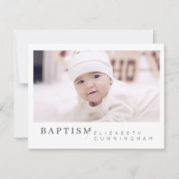 Bautismo Por Su Moderna Foto De Personalizado Mini