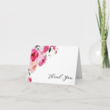 Bautizo de niña floral moderno rosa