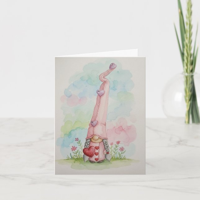 Tarjeta De Agradecimiento Be Mine  (Anverso)