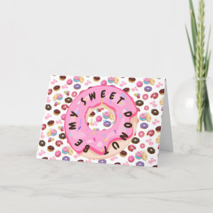 Tarjeta De Agradecimiento Be my Sweet Donuts