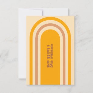 Tarjeta De Agradecimiento Be Well Notecards - Arena
