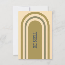 Tarjeta De Agradecimiento Be Well Notecards - Earth