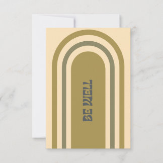 Tarjeta De Agradecimiento Be Well Notecards - Earth
