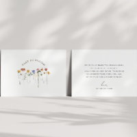 Bebé de flores silvestres coloridas en flor Baby S
