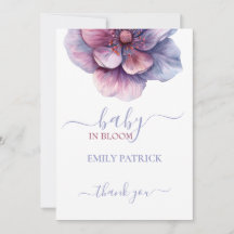 Bebé en flor | ducha de bebé floral