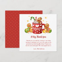 Bebé, frío fuera, Baby Shower acogedor