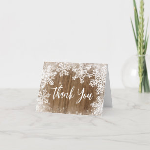 Tarjeta De Agradecimiento Bebé hace frío Fuera de Baby Shower Gracias tarjet