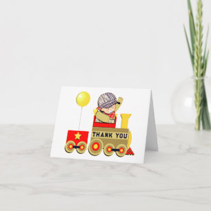 Tarjeta De Agradecimiento Bebé niño personalizado