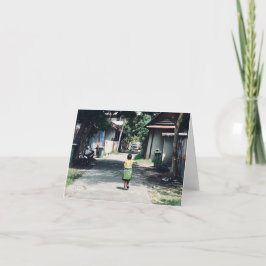 Tarjeta De Agradecimiento Bebú precioso