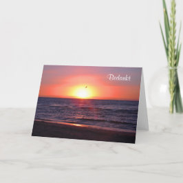 Tarjeta De Agradecimiento Bedankt - Gracias en holandés