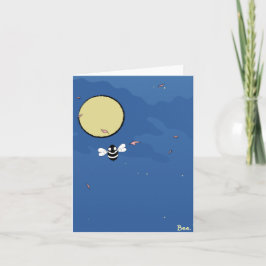 Tarjeta De Agradecimiento Bee. Card