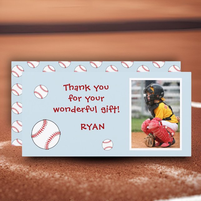Tarjeta De Agradecimiento Béisbol Fénesis de cumpleaños (Subido por el creador)