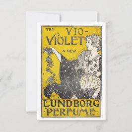 Tarjeta De Agradecimiento Bella Artes Vio-Violet