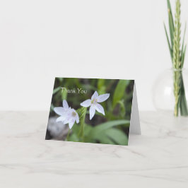 Tarjeta De Agradecimiento Belleza de primavera