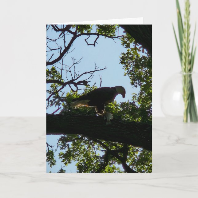 Tarjeta de agradecimiento "Bendición antes de las  (Anverso)