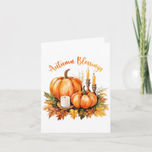 Bendiciones de Otoño – Día de Acción de Gracias Ac