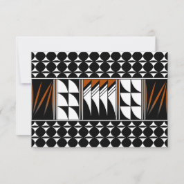 Tarjeta De Agradecimiento Bendiciones de plumas del suroeste