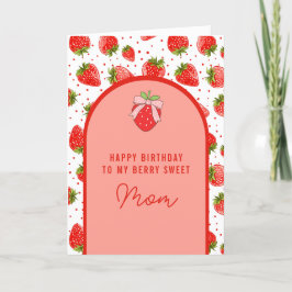Tarjeta De Agradecimiento Berry Sweet Birthday Card