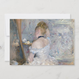 Tarjeta De Agradecimiento Berthe Morisot - Mujer en su retrete