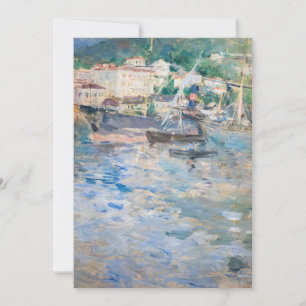 Tarjeta De Agradecimiento Berthe Morisot - Puerto de Niza