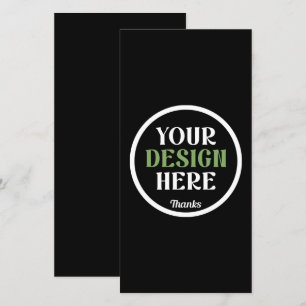 Tarjeta De Agradecimiento beso hershey®'s personalizado, único, elegante y m