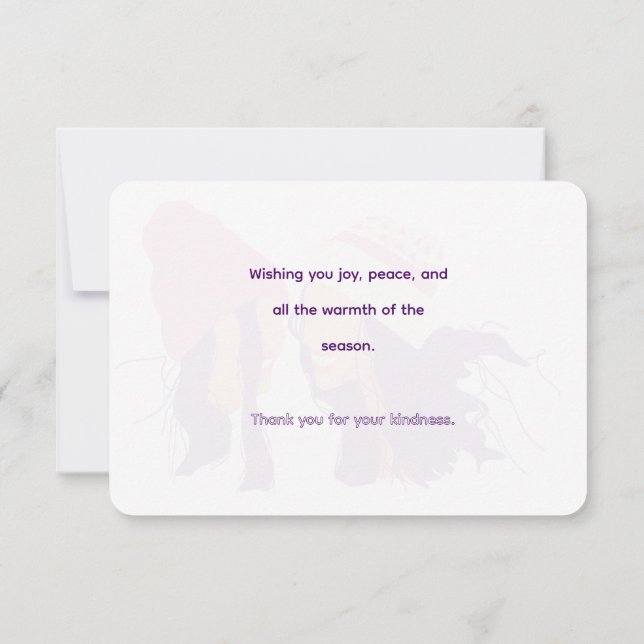 Tarjeta De Agradecimiento Best Friends Illustration • Modern Accent Pillow (Reverso)