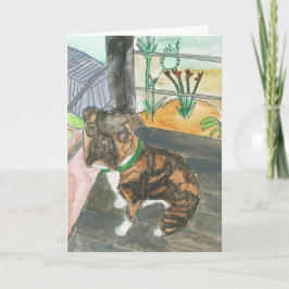 Tarjeta De Agradecimiento Bev the Pup Card