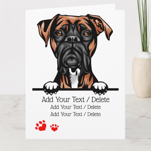 Tarjeta De Agradecimiento Big Card Puppy Love (Anverso)