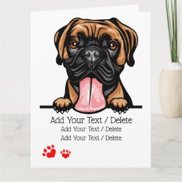 Tarjeta De Agradecimiento Big Card Puppy Love