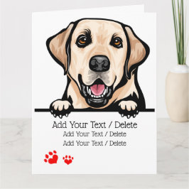 Tarjeta De Agradecimiento Big Card Puppy Love