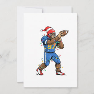 Tarjeta De Agradecimiento Bigfoot Sasquatch Fútbol Navidad 2026 Fiesta 