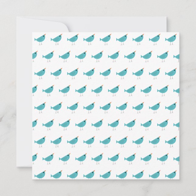 Tarjeta De Agradecimiento Birdy (Anverso)