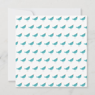 Tarjeta De Agradecimiento Birdy