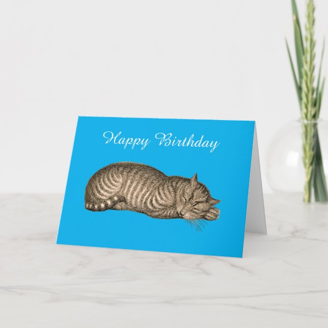 Tarjeta De Agradecimiento Birthday Card (Anverso)