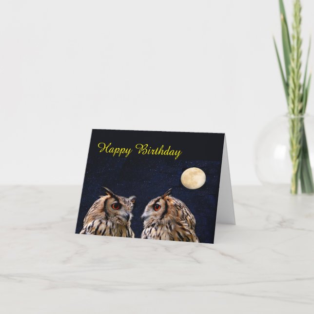Tarjeta De Agradecimiento Birthday Card (Anverso)