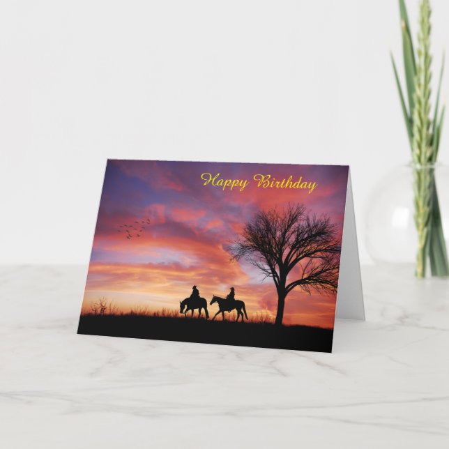 Tarjeta De Agradecimiento Birthday Card (Anverso)