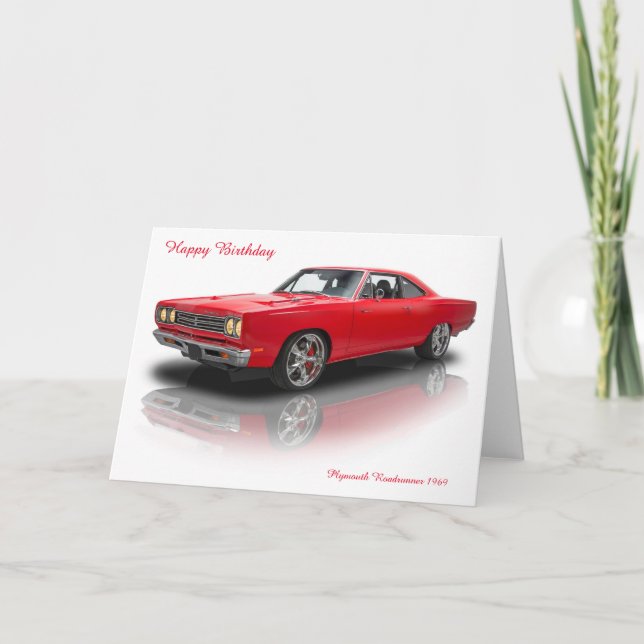 Tarjeta De Agradecimiento Birthday Card (Anverso)