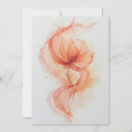 Tarjeta De Agradecimiento Bloom etéreo