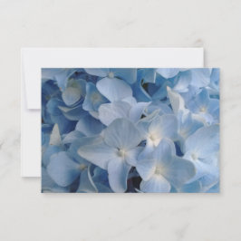 Tarjeta De Agradecimiento Blue Hydrangea Card Gracias Alentar El Amor