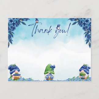Tarjeta de agradecimiento (Blueberry Gnomes)