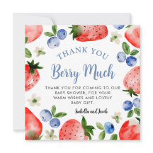 Blueberry y Strawberry Gracias